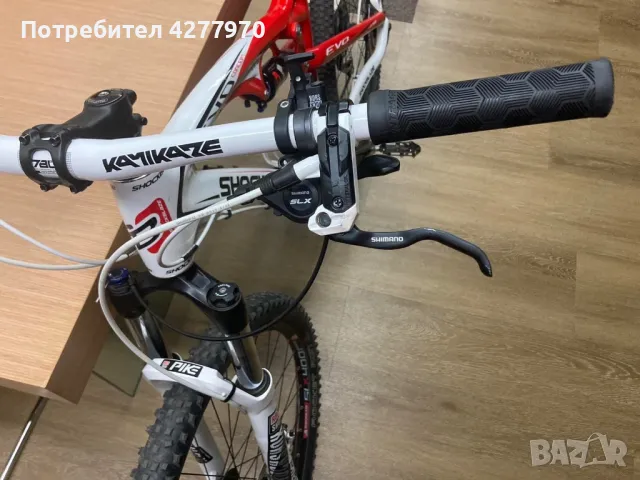 Промо ендуро колело Shockblaze Concept Evo Pro Race карбон състезателно колело, снимка 10 - Велосипеди - 47709393