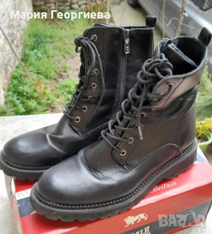 Боти Tom Tailor No39, Ботуши No37 Стелка 23.5, Ботуши сиви №40