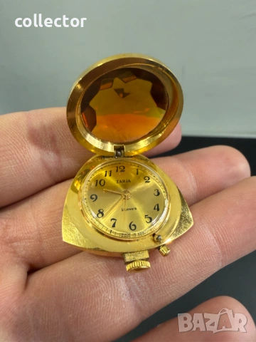 Съветски часовник-медальон „Заря“. №8085, снимка 6 - Антикварни и старинни предмети - 54089800
