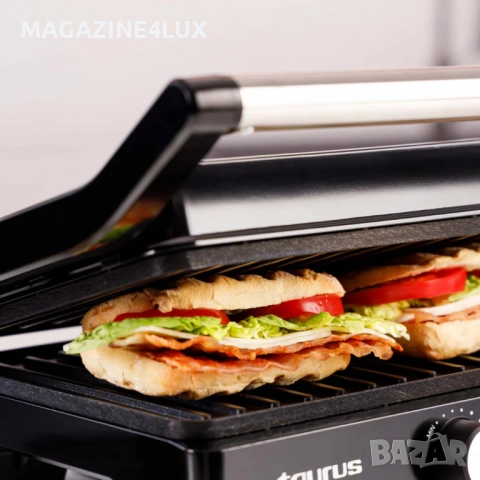 🥩🔥 Контактен грил Taurus Grill&Co – вкусът на ресторанта у дома! , снимка 2 - Скари - 51524908