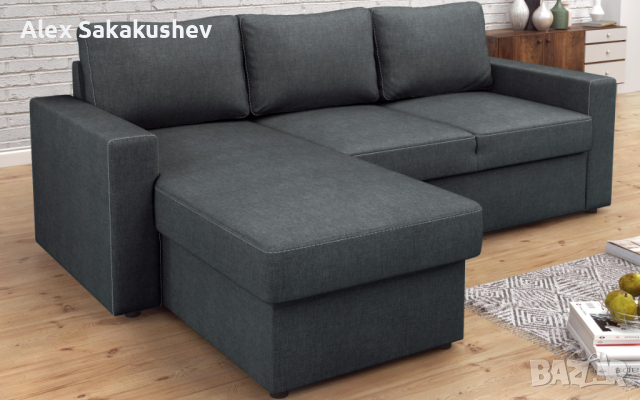 Разтегателен диван Алба, снимка 4 - Дивани и мека мебел - 45055747