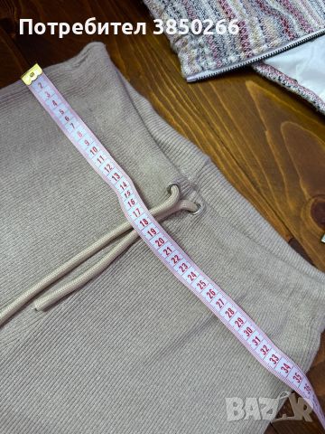 Комплект широк панталон рипс и яке Размер М, снимка 2 - Комплекти - 46403452
