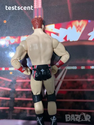 Екшън фигура WWE Sheamus Шеймъс Celtic Warrior Mattel Basic Series играчка figure used, снимка 7 - Колекции - 48507284