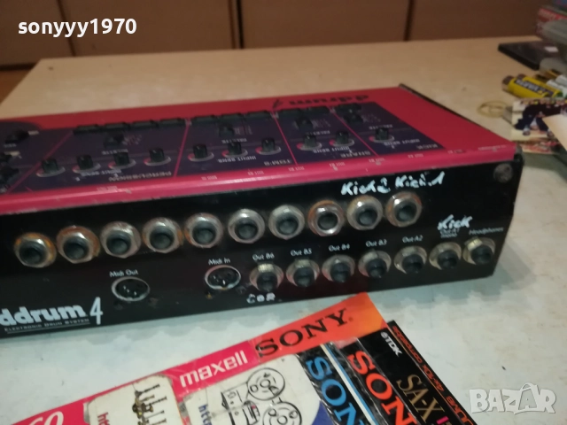 DDRUM 4-ВНОС SWISS 2308252041, снимка 11 - Ресийвъри, усилватели, смесителни пултове - 51467826