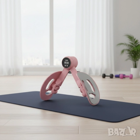 Дамски тренажор за домашен фитнес с Led дисплей , снимка 3 - Други спортове - 52744611