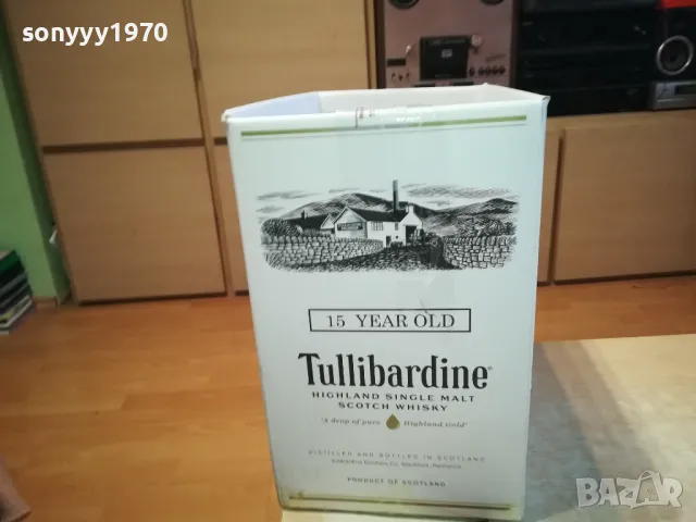 TULLIBARDINE-15 YEARS-ПРАЗЕН КАШОН ЗА КОЛЕКЦИЯ 2802251045, снимка 10 - Колекции - 49310774