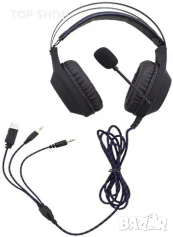 Геймърски слушалки Battletron Gaming-Headset, снимка 7 - Слушалки и портативни колонки - 48774480