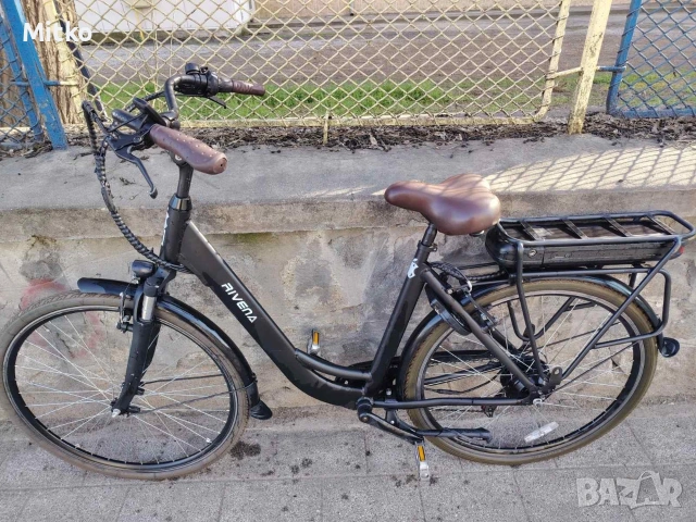 28 цола електрически велосипед с 7 скорости усилени капли амортисьори предни като нов , снимка 6 - Велосипеди - 53864904