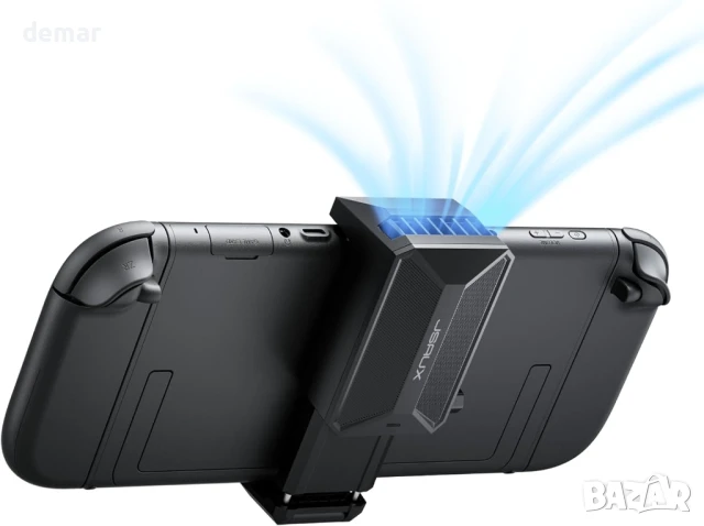 JSAUX Вентилатор за Nintendo Switch 2 (2025) - Черен (GP0201A)