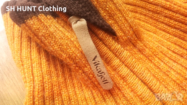 Vikafjell 100% Wool Sweater размер XL пуловер 100% Вълна - 2583, снимка 5 - Пуловери - 54259589