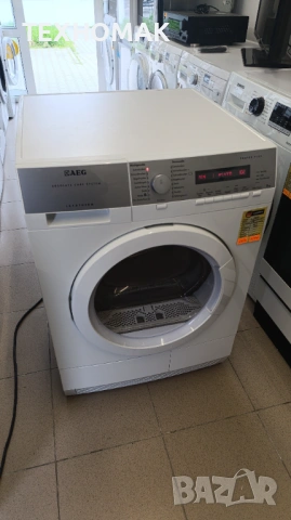 Сушилня AEG клас А++ инверторен мотор, термопомпа 8кг