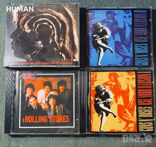 Rolling Stones,Guns N’ Roses , снимка 1 - CD дискове - 45025151