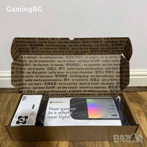 чисто нов Steam Deck Oled 500Gb - Вашите игри навсякъде!, steamdeck
