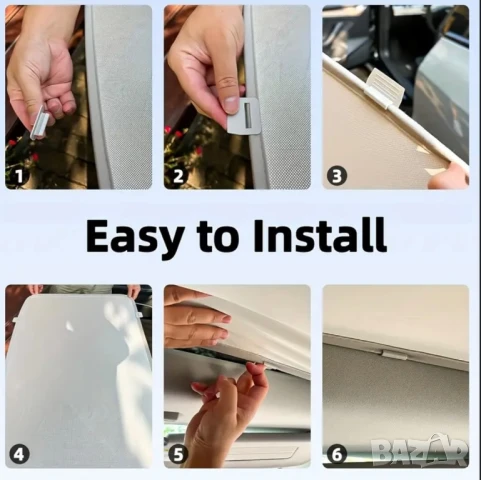 Оригинален Автомобилен Панорамен Слънцезащитен Сенник за Tesla Model 3 Highland 2024-2025 UV Защита!, снимка 3 - Аксесоари и консумативи - 50607897