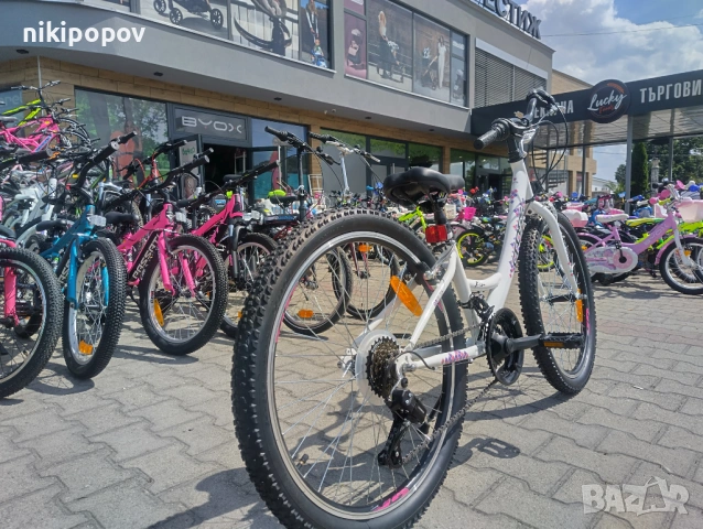 CROSS Велосипед 24" ALISSA бял, снимка 10 - Велосипеди - 53839188