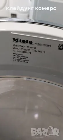 Пералня MIELE W1 мод.WKH 132 WPS 9кг. А+++, снимка 10 - Перални - 48666958