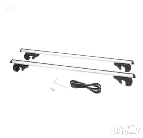 Напречни греди за кола за интегриран рейлинг, 120см, снимка 4 - Аксесоари и консумативи - 51037285