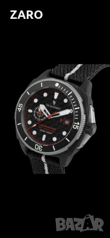 Часовник Tecnotempo "COMANDO" Carbon&Titan, снимка 3 - Мъжки - 53796859