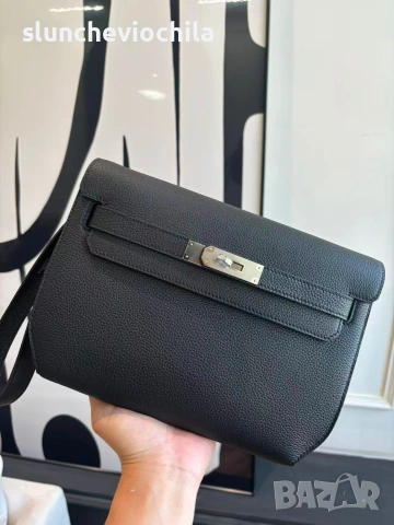 Мъжка чанта Hermes Kelly depeches 25 pouch, снимка 7 - Чанти - 53535558
