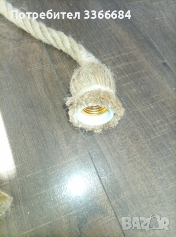 Ретро винтидж абажур, снимка 5 - Лампи за таван - 53746154