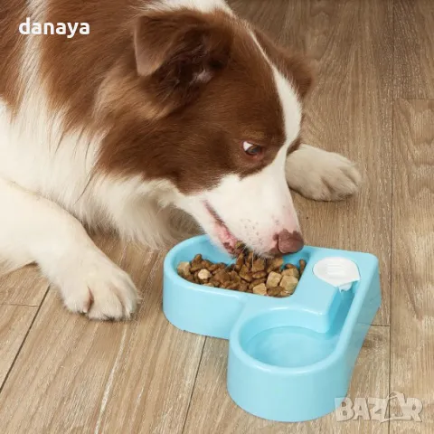 5762 Купа за храна за домашен любимец с дозатор за вода, снимка 3 - За кучета - 49342733