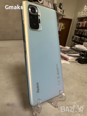 Xiaomi Redmi Note 10 PRO 128GB Blue Гаранция, снимка 2 - Xiaomi - 46633747