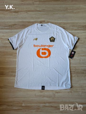 Оригинална мъжка тениска New Balance Dry x Lille OSC / Season 21-22 (Away), снимка 1 - Тениски - 46084885