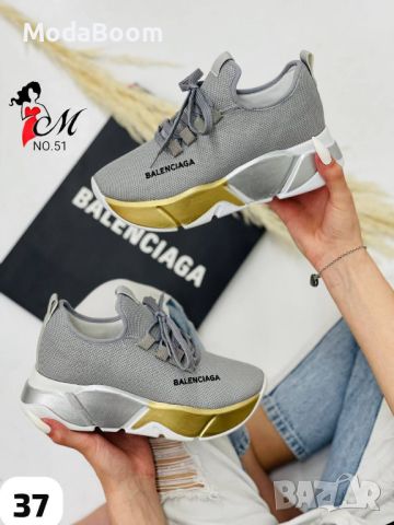 💥НАМАЛЕНИ💥 Balenciaga стилни дамски маратонки / различни цветове🖤, снимка 10 - Маратонки - 46557704