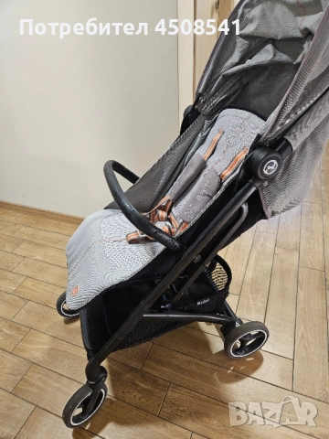 Сгъваема Детска лятна количка Cybex Beezy, снимка 4 - За бебешки колички - 52421731