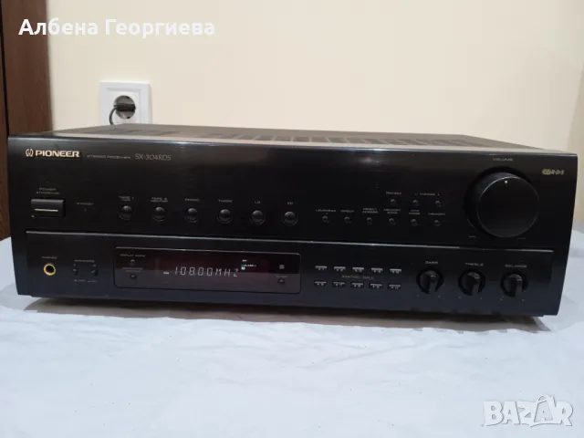 Усилвател PIONEER SX -304 RDS, снимка 9 - Ресийвъри, усилватели, смесителни пултове - 48460324