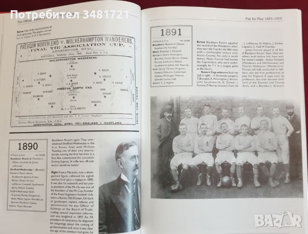 Официална, илюстрирана история на Висшата лига / The Official Illustrated History of The FA Cup, снимка 4 - Енциклопедии, справочници - 46216481