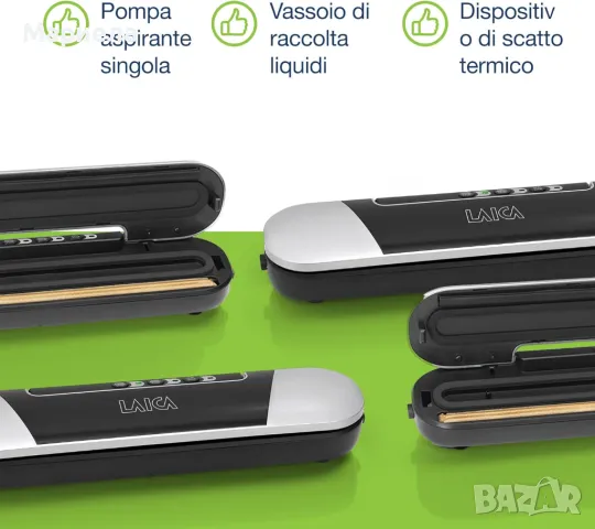 Уред за вакуумиране Laica VT3205 Envasadora al Vacío 90W / Вакуум машина, снимка 3 - Други - 49929030