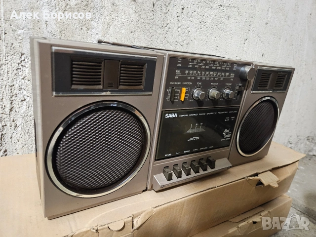 Радиокасетофон Saba RCR 540, снимка 6 - Радиокасетофони, транзистори - 54084890