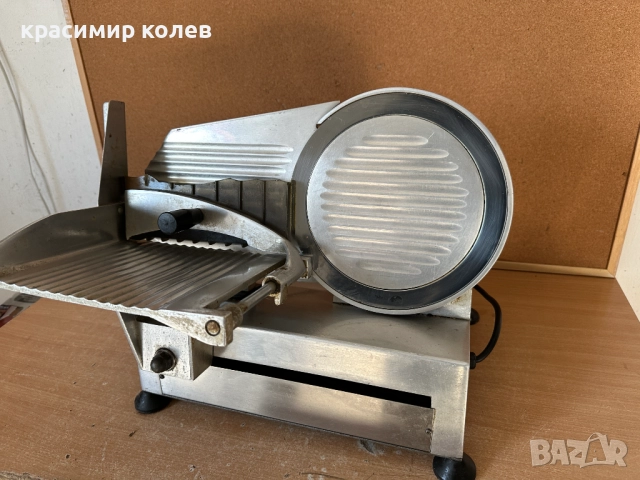 професионална немска слайс машина, снимка 7 - Обзавеждане на кухня - 52809175