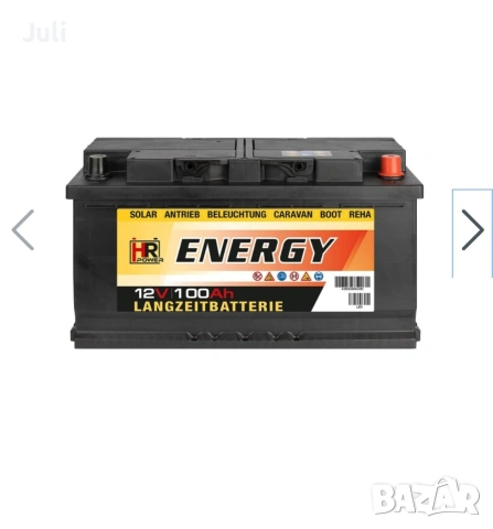 Чисто Нови 100А тягови акумулатори, снимка 3 - Аксесоари и консумативи - 53571421