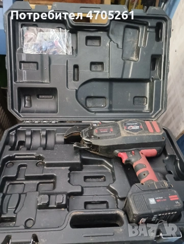 акумулаторна машина за връзване на арматура ATDV pisto 40