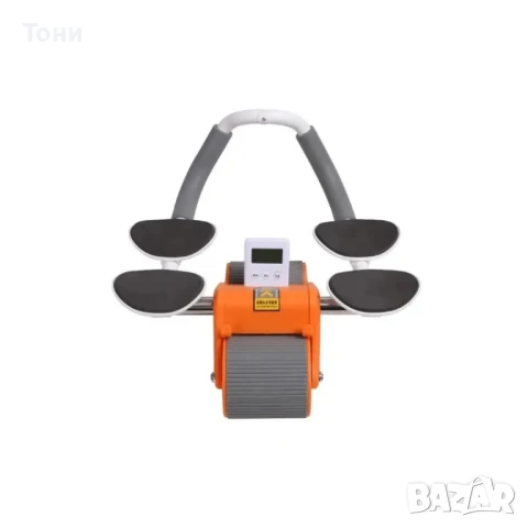 Тренировъчно колело с лакътни подложки за упражнения за коремните мускули, снимка 3 - Фитнес уреди - 49725879