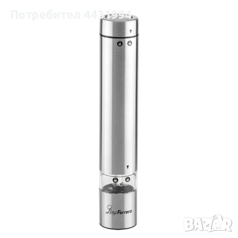 Мелничка Luigi Ferrero FR-306E, инокс, снимка 1