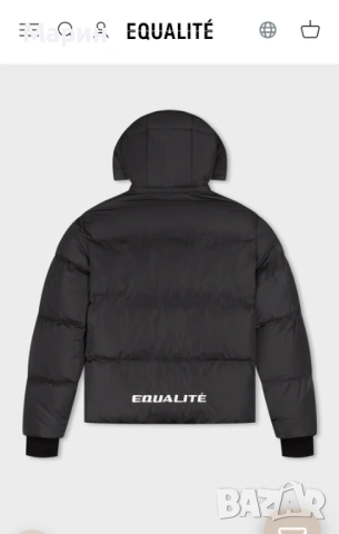 Мъжко зимно яке EQUALITE, снимка 3 - Якета - 53211829