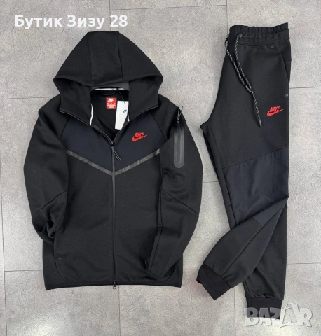 Мъжки екипи Nike Tech Fleece в 5 цвята , снимка 11 - Спортни дрехи, екипи - 53118416
