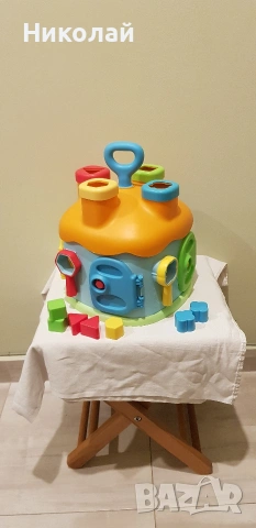 Къщичка за сортиране с 4 ключа