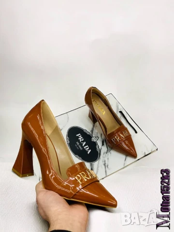 обувки на ток prada, снимка 5 - Дамски обувки на ток - 51356028