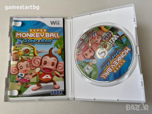 Super Monkey Ball Step & Roll за Wii / Wii U, снимка 3 - Игри за Nintendo - 49973360