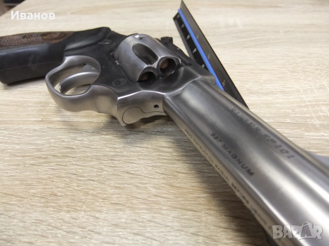 Револвер RUGER SP 101 пистолет , снимка 6 - Бойно оръжие - 52653826