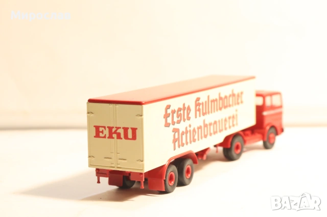 BREKINA H0 1/87 MERCEDES BENZ KАМИОН РЕТРО МОДЕЛ TIR, снимка 6 - Колекции - 53732526