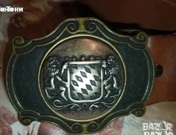 Нов Красив Дамски Колан Изцяло от Естествена Кожа 115см , снимка 6 - Колани - 53729797