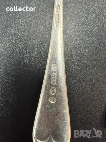 Комплект прибори за хранене / дебело посребрени. №7873, снимка 11 - Антикварни и старинни предмети - 53481409