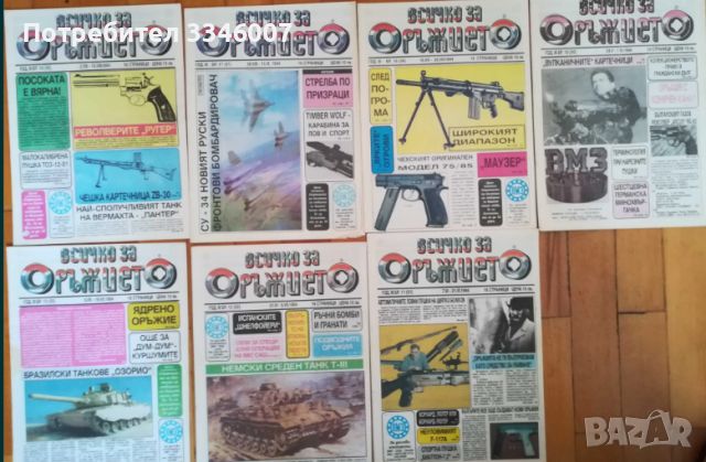Колекция списания за оръжие. 30 лв., снимка 5 - Списания и комикси - 45588769