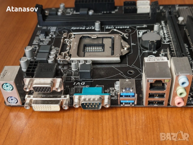 Gigabyte GA- H81m s2pv сокет 1150, снимка 6 - Дънни платки - 53689214