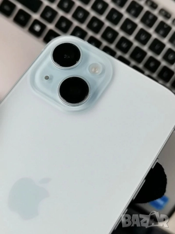 iphone 15 sky blue много запазен, снимка 5 - Apple iPhone - 52054643